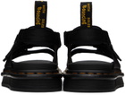 Dr. Martens Black Soloman Sandals