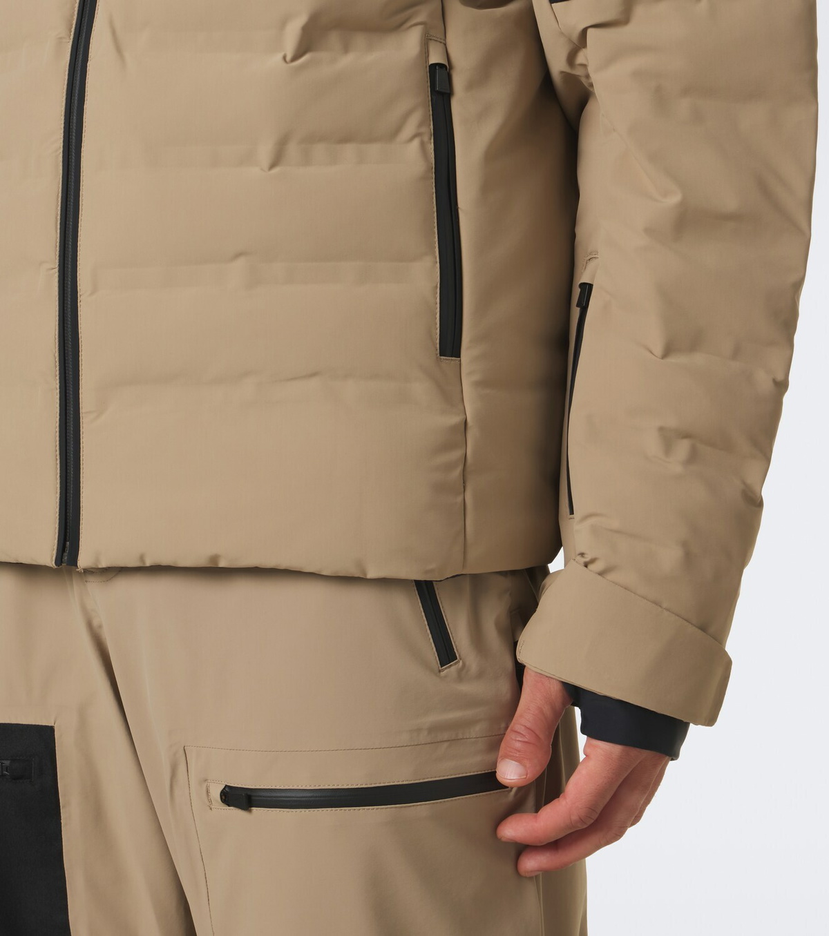 Aztech Mountain Pyramid hooded ski jacket