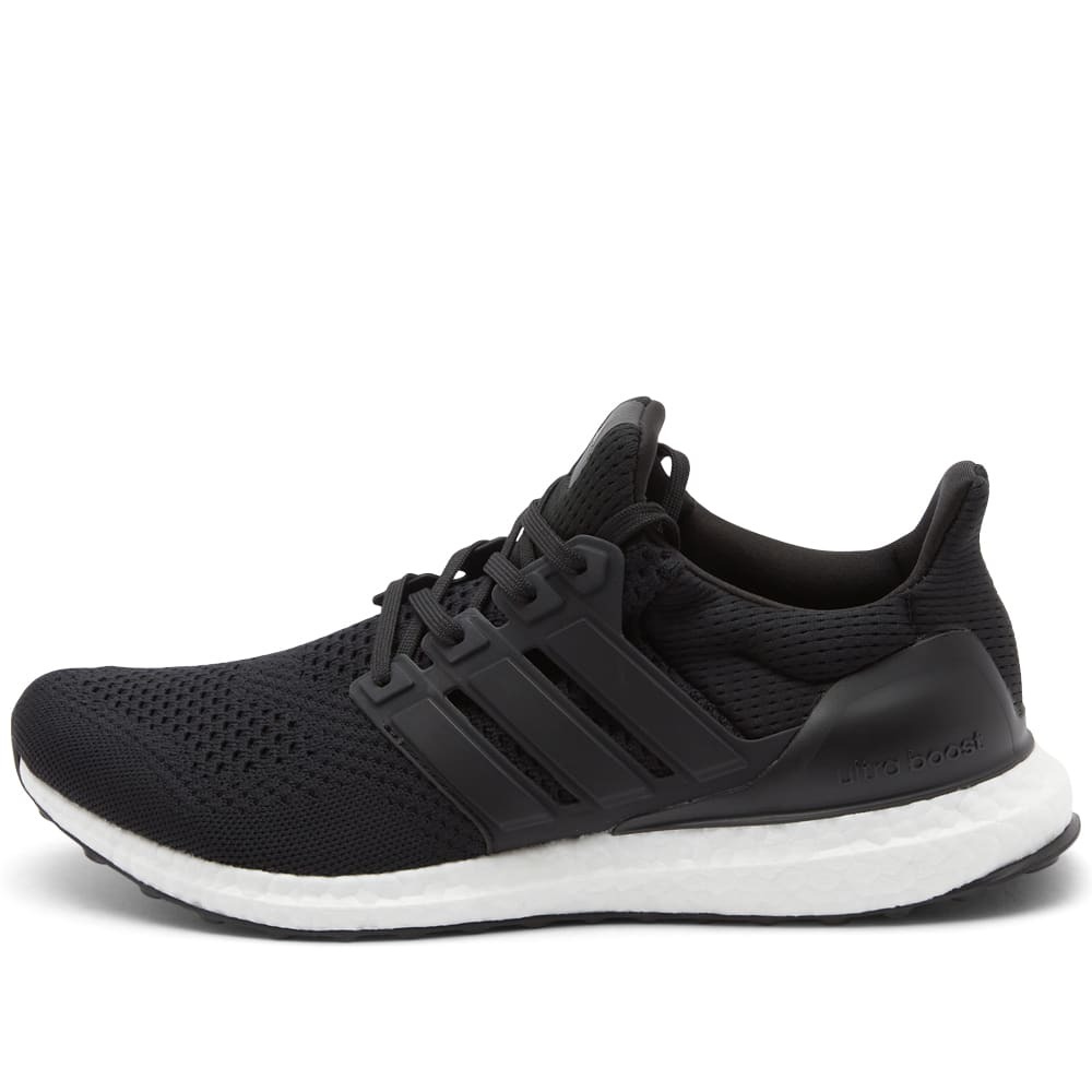 Adidas Men's Ultraboost Sneakers in Core Black/Beam Green adidas