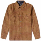 Portuguese Flannel Men's Valle Overshirt in Forest