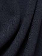 WILLIAM LOCKIE - Merino Wool Sweater - Blue