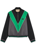 Valentino Garavani Colour-blocked Twill Track Jacket Multicoloured 1