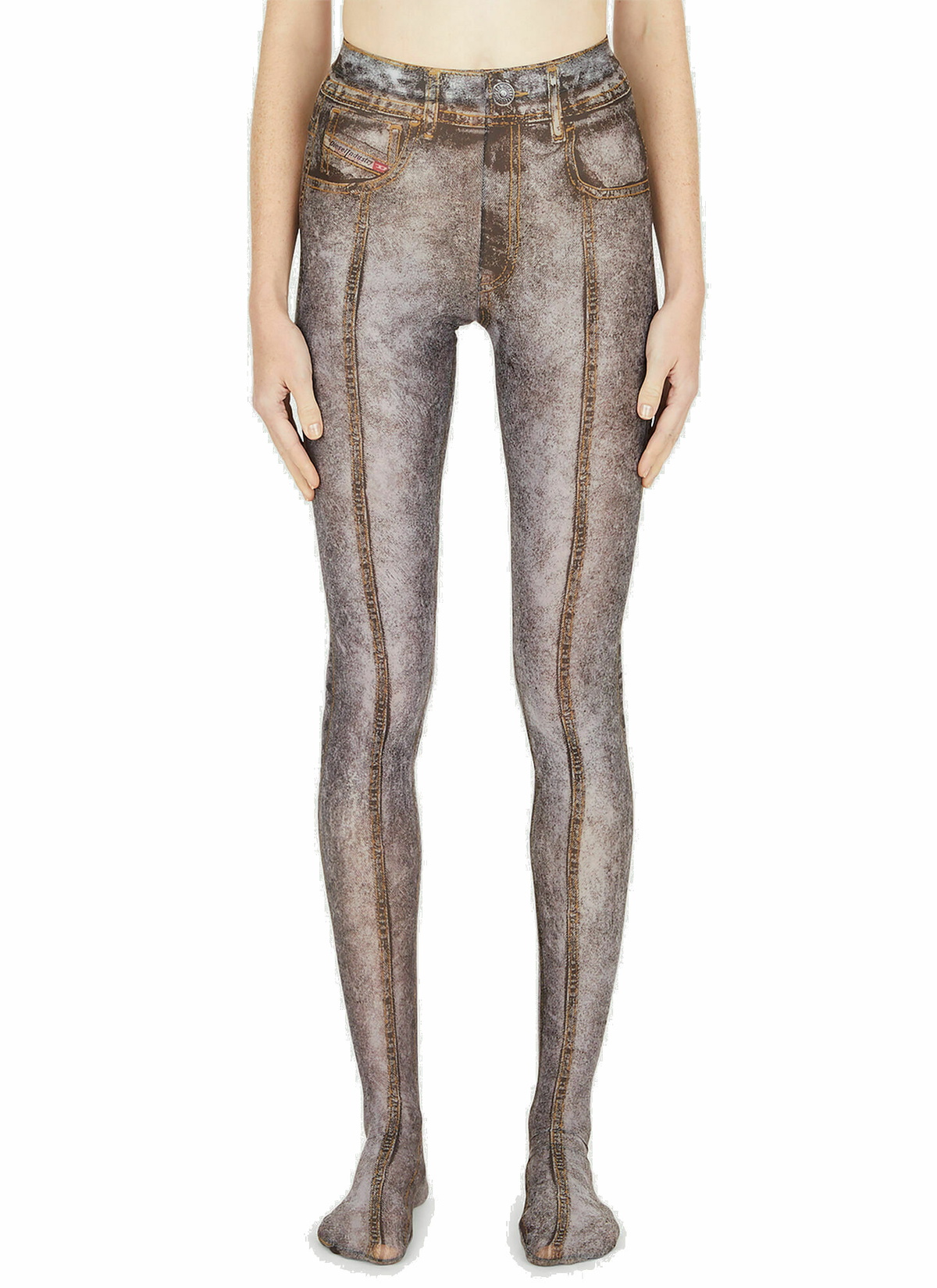 Diesel Blue P-Koll-H3 Leggings - ShopStyle