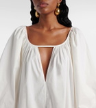 Adriana Degreas Cotton-blend minidress
