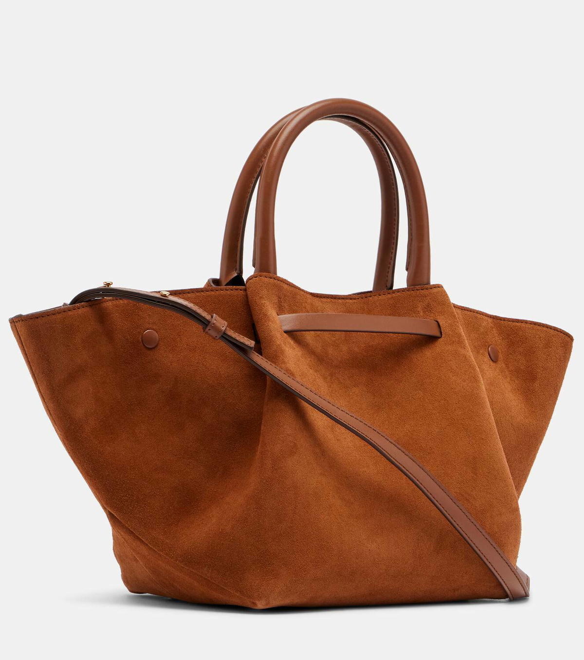 DeMellier New York Midi suede tote bag