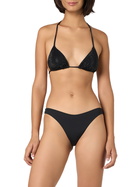 MC2 Saint Barth Woman Triangle Top Swimsuit Annabelle With Rhinestones