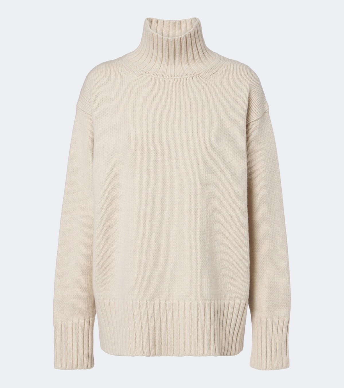 Róhe Wool and cashmere turtleneck sweater