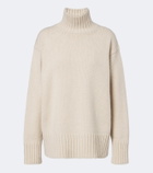 Róhe Wool and cashmere turtleneck sweater