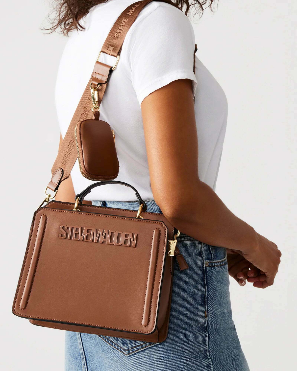 Steve Madden Bevelynn Bag in Tan