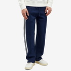 Autry Men's Side Stripe Track Pant in Blue