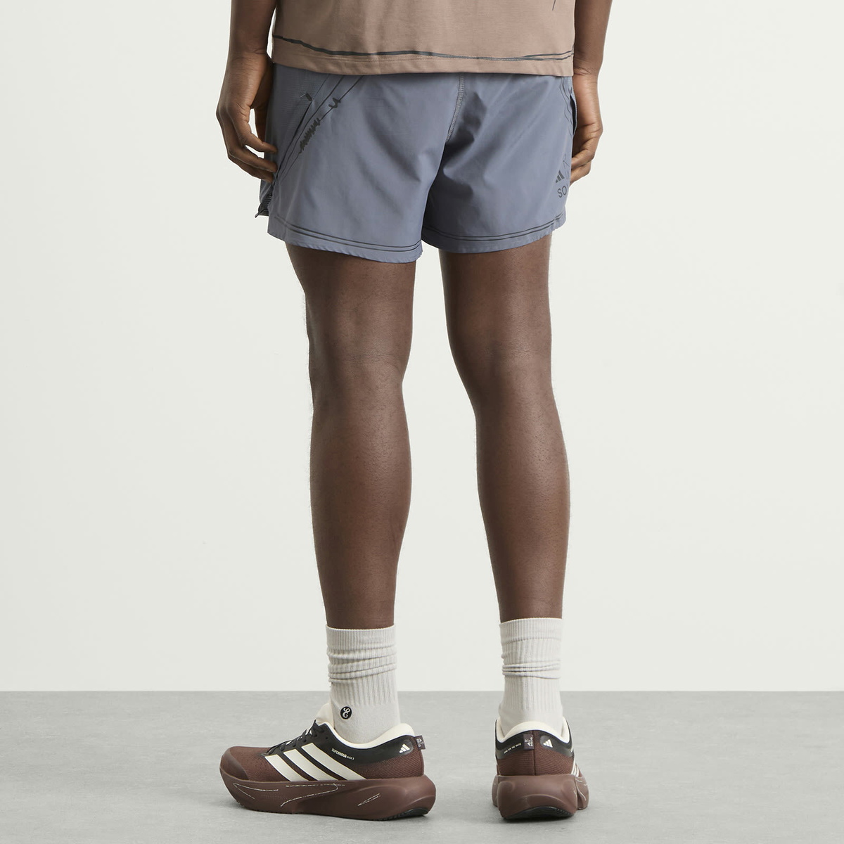 Adidas Men's x Song for the Mute Running Shorts in Onix