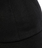 The Row Caspian silk baseball cap