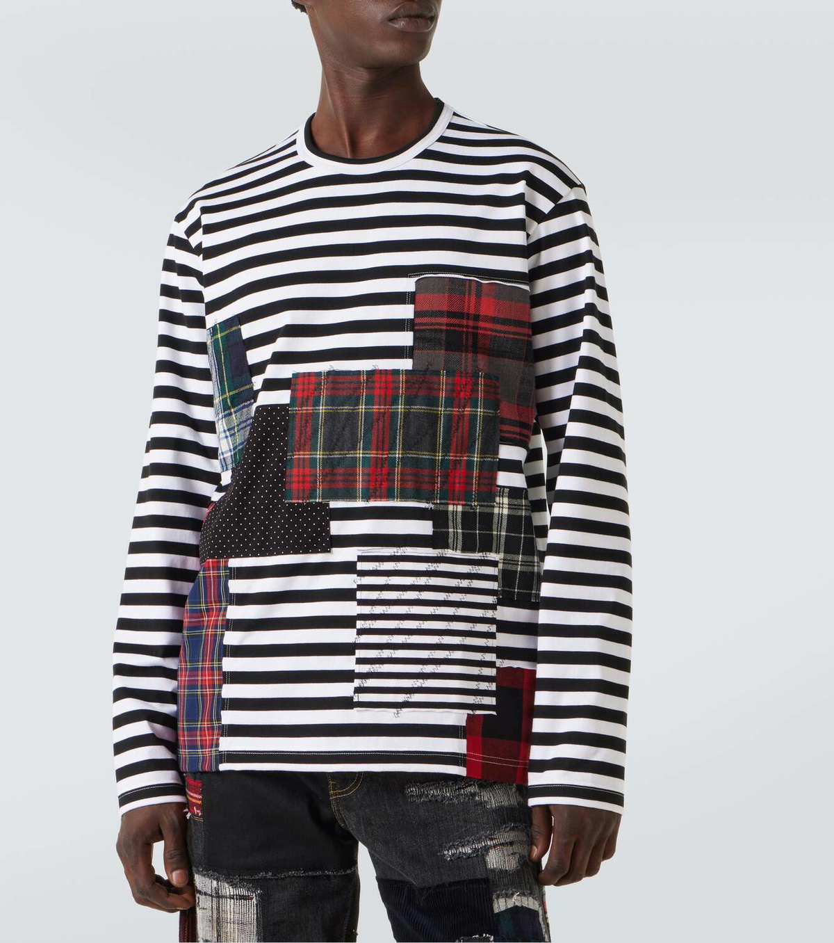 Junya Watanabe x Levi's® patchwork top