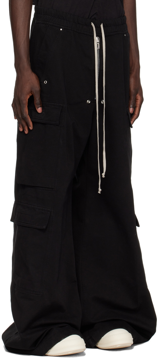 パンツ Rick Owens BELA PODS PANTS drkshdw cargo Rick Owens Bela Pants in Black | SVD
