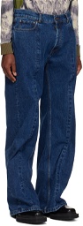 Y/Project Blue Classic Wire Jeans