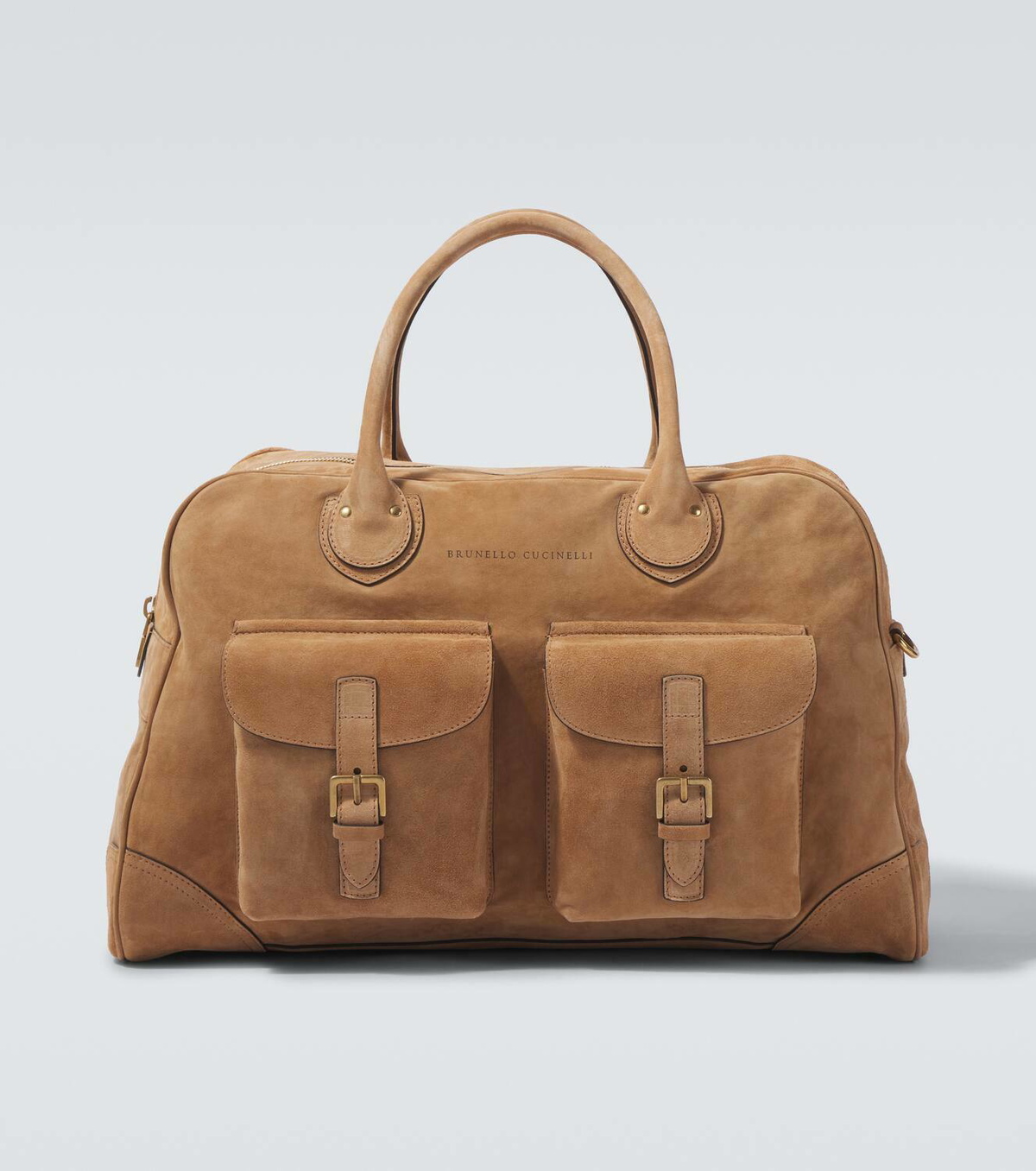 Brunello Cucinelli Leather duffel bag