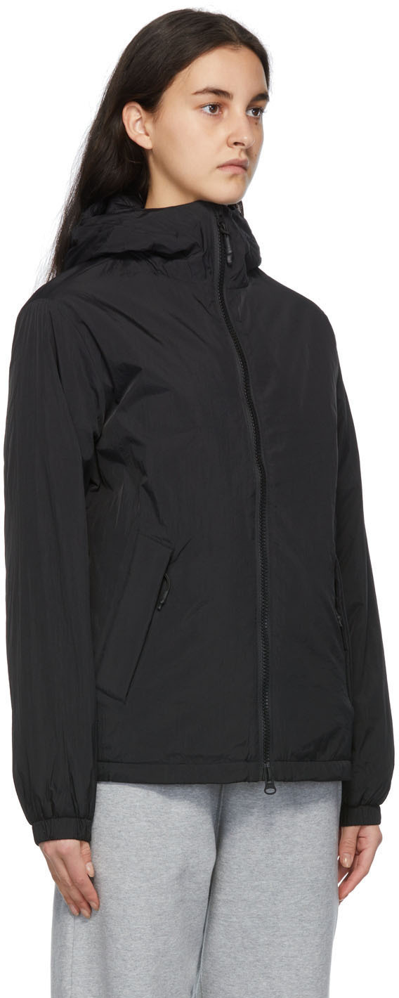 The Very Warm Black Light Hooded Jacket