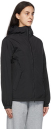 The Very Warm Black Light Hooded Jacket