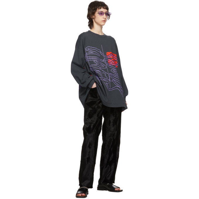 Some Ware Grey New Logo New Body Long Sleeve T-Shirt
