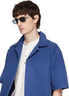 Maison Kitsuné Black A. Society Edition Hikari Sunglasses