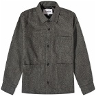 Corridor Men's Lambswool Jacket in Grey