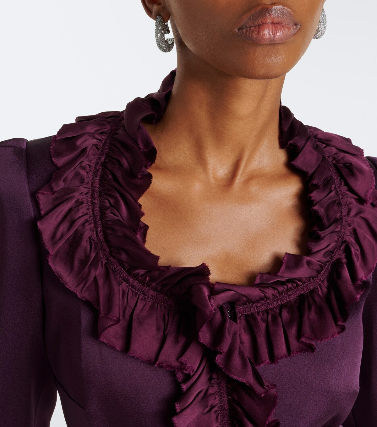 Nina Ricci Ruffled cady jacket