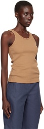 Recto Brown Patch Tank Top