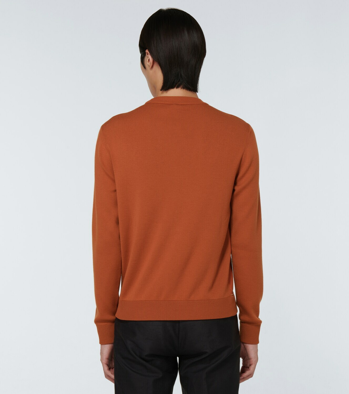 Berluti Wool and leather sweater