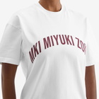 MKI Women's Arch T-Shirt Presented by END. in White/Burgundy