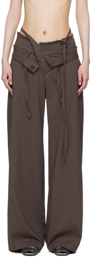 Photo: Ottolinger Brown Double Fold Trousers