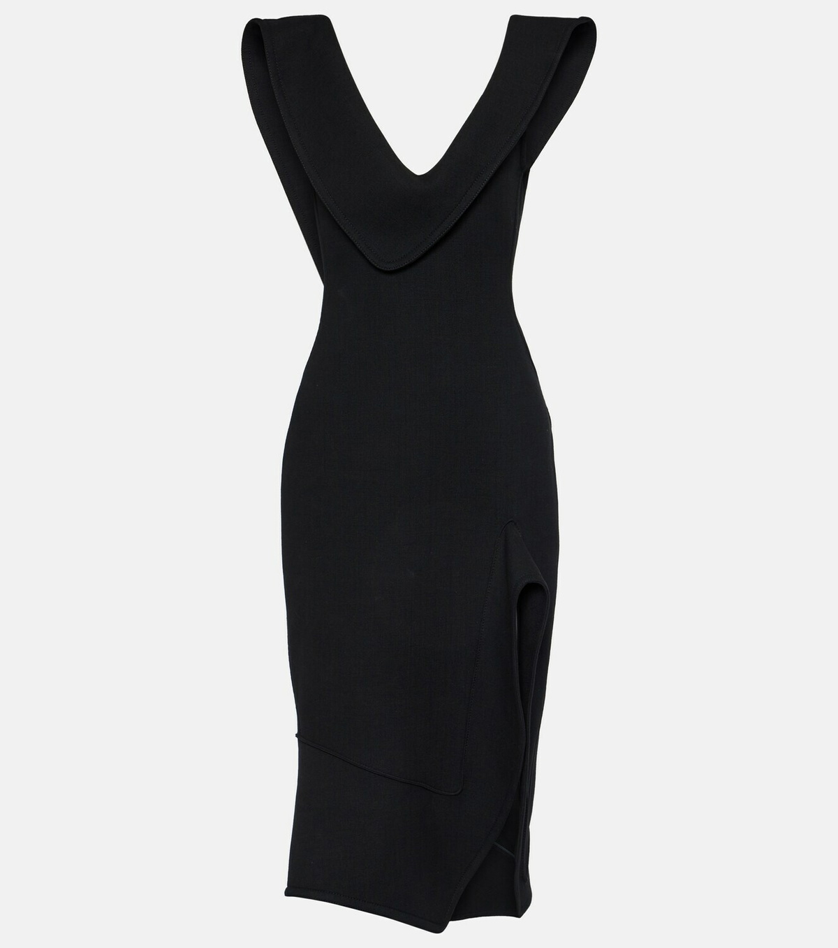 Bottega Veneta Structured cotton-blend midi dress Bottega Veneta Bottega Veneta Structured cotton-blend midi dress Bottega Veneta