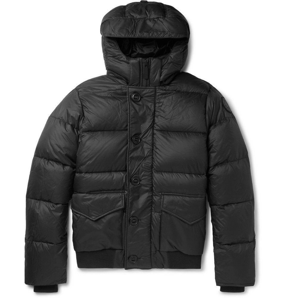 Canada Goose - Ventoux Quilted Nylon Hooded Down Jacket - Men - Black ...