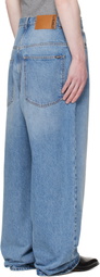 VETEMENTS Blue 'Made In Europe' Jeans