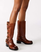 Steve Madden Rockyy Boots in Tan