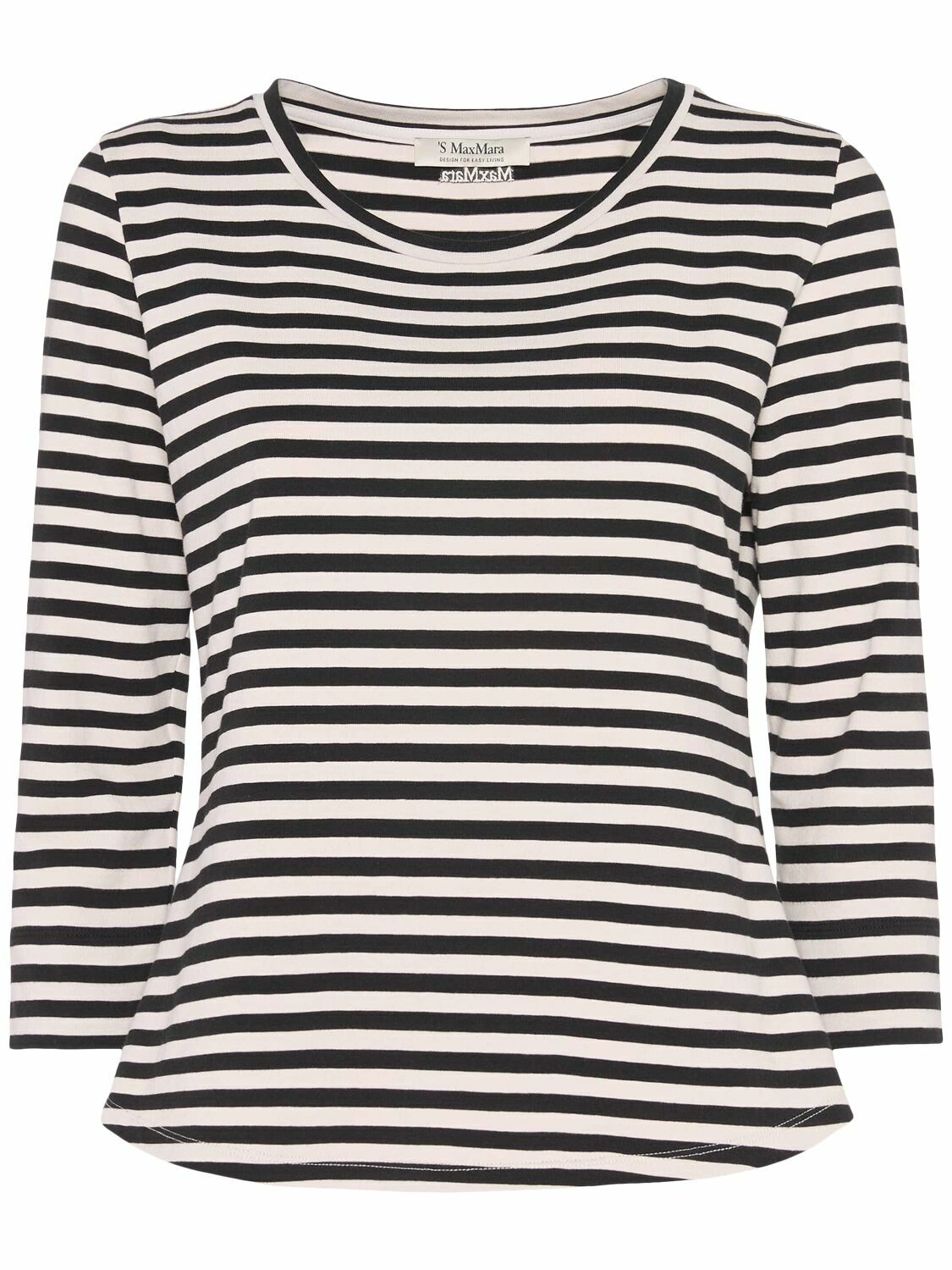 ◆注目アイテム◆【S Max Mara】Durata コットンTシャツ S MAX MARA Durata Cotton Jersey T-shirt S Max Mara