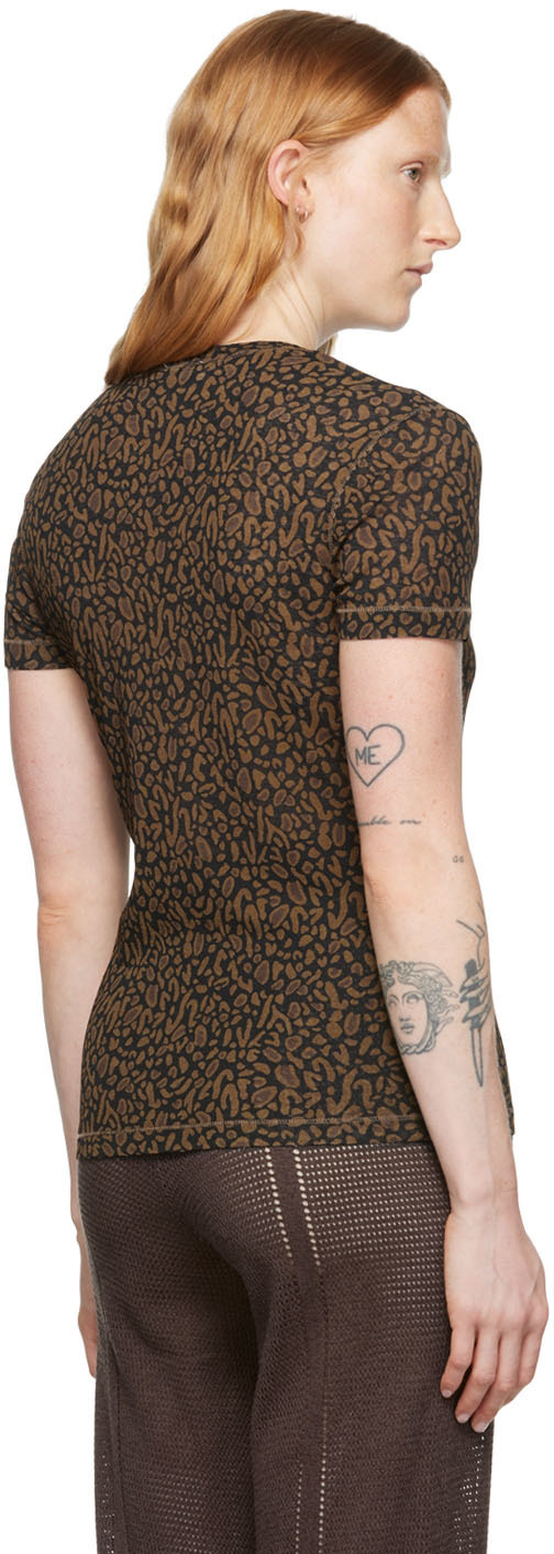 Nanushka Brown Guy T-Shirt