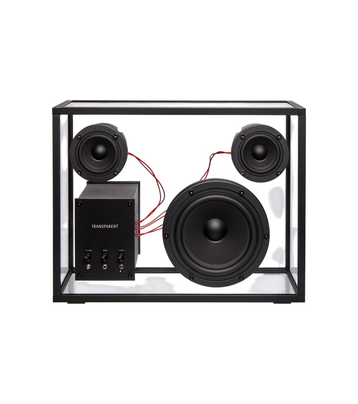 Photo: Transparent Transparent glass speaker