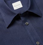 PAUL SMITH - Slim-Fit Linen-Chambray Shirt - Blue