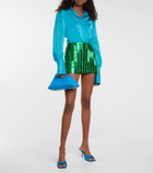 The Attico - Satin shirt