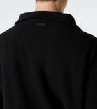 Saint Laurent Wool half-zip sweater