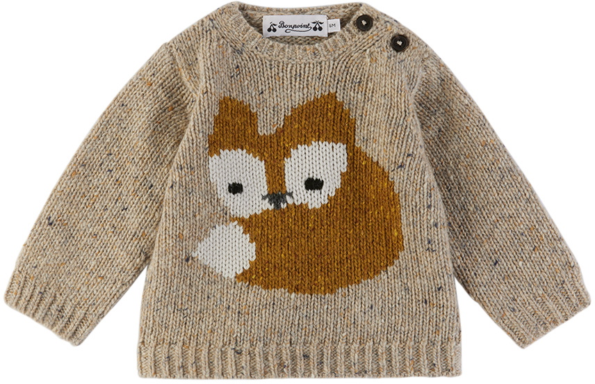 Bonpoint Baby Beige Blumaro Sweater Bonpoint