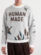 Human Made - Jacquard-Knit Sweater - Gray