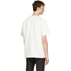 Calvin Klein 205W39NYC Off-White Logo Text T-Shirt