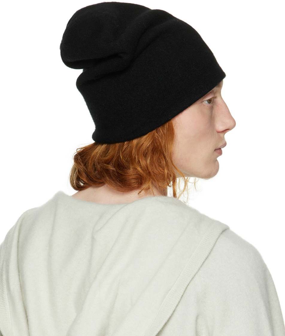 Frenckenberger Black Cashmere Beanie