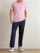 Peter Millar - Albatross Cotton-Blend Piqué Polo Shirt - Pink