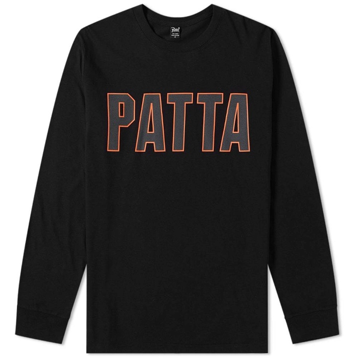 Photo: Patta Long Sleeve Athletic Logo Tee