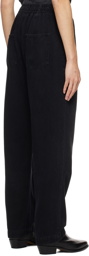 Isabel Marant Black Timeo Denim Trousers