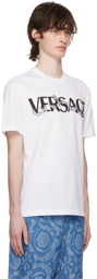 Versace White Barocco T-Shirt