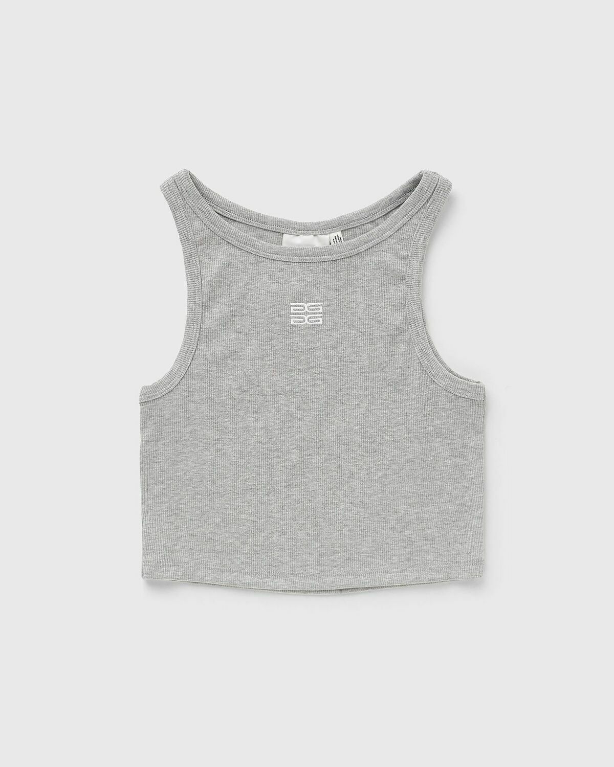 Gestuz GZdrew mel logo crop top Grey Womens Tops & Tank