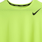 Nike Aeroswift Short Sleeve T-Shirt in Volt/Black